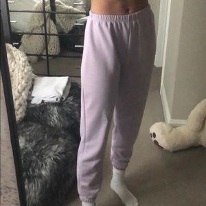 Purple Joggers